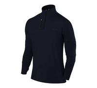 TCA Fusion Long Sleeve Running Top Men - Training Tops for Men - Golf Top Golf Clothing - 1/4 Zip Tops Mens - for Gym Hiking - Navy Blazer, XL