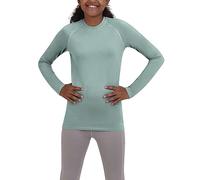 TCA Girls' SuperThermal Long Sleeve Performance Base Layer Running Training Top