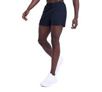 TCA Men’s Pace 3-Inch Running Shorts with Breathable Inner Mesh Brief and Zip Pocket - Black Anthracite, XL