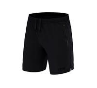 TCA Elite Tech Mens Running Shorts with Zip Pockets, Gym Shorts Men Training Sports Short with Phone Pocket Black - Triple Black, XL