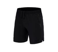 TCA Elite Tech Mens Running Shorts with Zip Pockets, Gym Shorts Men Training Sports Short with Phone Pocket Black - Triple Black, XXL
