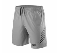 TCA Men's Laser Lightweight Running Shorts with Pockets - Cool Grey, XL
