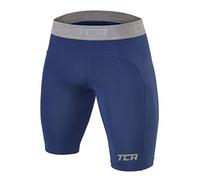 TCA Men's Pro Performance Compression Base Layer Thermal Under Shorts - Blueprint, XXL Men