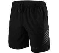 TCA Men's Laser Lightweight Running Shorts with Pockets - Black, XL