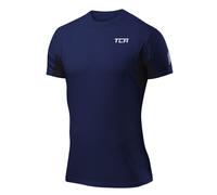 TCA Men's Running Short Sleeve TShirt Gym QuickDry Breathable Lightweight UPF50+