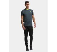 TCA Men's Atomic Quick Dry T Shirt, Gym Sports Running Top for Men, Lightweight Breathable Moisture Wicking Active Athletic Short Sleeve Shirt - Graphite, S