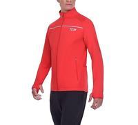 TCA Men's Thermal Cycling Running Jacket Reflective Breathable Windproof Jacket with Zip Pockets