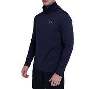 TCA Mens Running Top Large 42 Thermal Warm-Up Funnel Neck Winter Workout LS BNWT