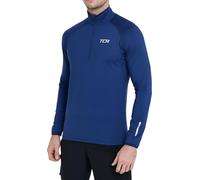 TCA Men's Winter Run Half-Zip Long Sleeve Running ReflectiveTraining Workout Ou