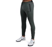 TCA Rapid Tracksuit Bottoms Men Gym Running Joggers for Men Jogging Bottoms with Zip Pockets - Darkest Spruce, L