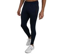 TCA Rapid Tracksuit Bottoms Men Gym Trousers Running Joggers for Men Jogging Bottoms with Zip Pockets - Total Eclipse, XXXL