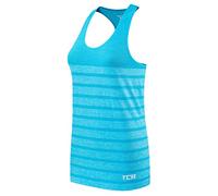TCA Women's Quickdry SuperKnit Engineered Running Vest Top & Training Tank - Aquarius, L