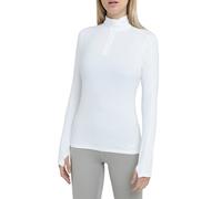 TCA Womens Running Long Sleeve Half Zip Gym Workout Running Lightweight Top