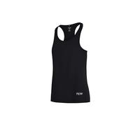 TCA Women's Workout Vest - Lightweight Sleeveless Sports Vest for Running, Training, and Fitness - Black Stealth, L
