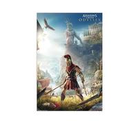 tcagd Assassin's Creed Odyssey Canvas Poster Bedroom Decor Landscape Office Room Decor Gift 20x30inch(50x75cm)