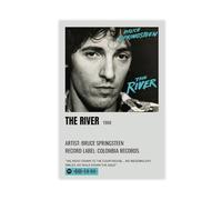 tcagd Bruce Poster & Springsteen The River Music Album Cover Wall Art Deco Poster Canvas Poster Bedroom Decor Landscape Office Room Decor Gift 08x12inch(20x30cm)