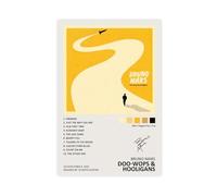 tcagd Bruno Mars Doo Wops & Hooligans Album Cover Canvas Poster Bedroom Decor Landscape Office Room Decor Gift 12x18inch(30x45cm)