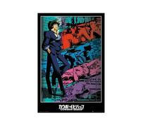 tcagd Cowboy Bebop Canvas Poster Bedroom Decor Landscape Office Room Decor Gift 12x18inch(30x45cm)