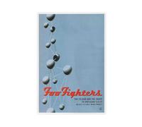 tcagd Foo Poster & Fighters The Colour And The Shape 1997 Album Cover Art Poster Canvas Poster Wall Art Decor Print Picture Paintings for Living Room Bedroom Decoration 24x36inch(60x90cm)