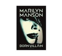 tcagd Marilyn Manson Poster Flag Born Villain Canvas Poster Wall Art Decor Print Picture Paintings for Living Room Bedroom Decoration 12x18inch(30x45cm)