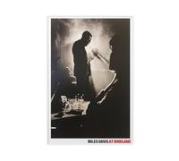 tcagd Miles DaVIs - Live At Birdland Canvas Poster Wall Art Decor Print Picture Paintings for Living Room Bedroom Decoration 20x30inch(50x75cm)