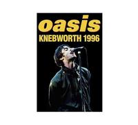 tcagd Oasis Knebworth 1996 Canvas Poster Bedroom Decor Landscape Office Room Decor Gift 12x18inch(30x45cm)