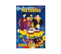 tcagd The Beatles Yellow Submarine Canvas Poster Bedroom Decor Landscape Office Room Decor Gift 12x18inch(30x45cm)