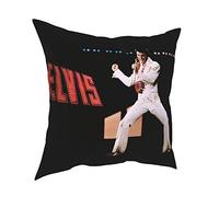 TCB Band on tour stage Nemesis Now american sound 1969 if i can dream POP El-vis Pr-esley Easter Throw pillow living room,bed set Pillow Cover party with Anti-Slip 18"x18"