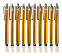 TCD Universal Pack of 10 [Coral] Premium Thick Stylus Pen Pack [Compatible with All Touch Screen Devices]