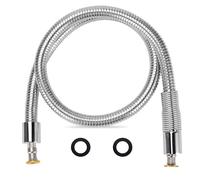 TCEUMIK 44 Inch Commercial Faucet Spray Hose Pre Rinse Hose Replacement Kit for Most Commercial Kitchen Sink Stainless Steel Flexible Hose Dishwasher Spray Hose Parts