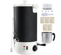 TCFUNDY Wax Melter for Candle Making 10L Black, Electric Non-Stick Candle Wax Melter Pot 10L, DIY Candle Making Kit for Adults, Soy Wax and Beeswax Candle Maker