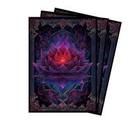 TCG/MTG Card Sleeves 100PCS, Clear Front, Easy Shuffling Applicable, Tearproof, Standard Size Matte Art Sleeves for OCG CCG DTCG PTCG (1)