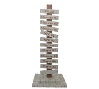 TCGADVN DND Initiative Tracker -The Battle Beacon Magnetic Turn Order Tower for DND- Acrylic Combat Stand with 12 Reusable - Tabletop RPG, for Pathfinder & DM Tools