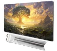 TCGMAT MTG Playmat - Non-Slip Backing Printing, Ideal for Card Game Enthusiasts TCG Playmat,Purify Land (Dawn of Hope-No Deck)