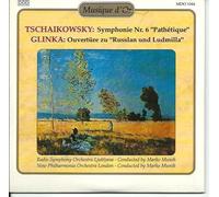 TCHAIKOVSKI SYMP. N° 6 « PATHETIQUE « // GLINKA:Ouverture « RUSSLAN UND LUDMILLA