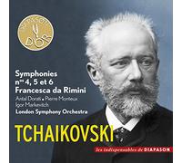 Tchaikovski : Symphonies n° 4, 5 et 6. Dorati, Monteux, Markevitch.