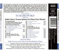 TCHAIKOVSKY: BALLET SUITES - TRANSCRIPTIONS FOR PIANO FOUR HANDS NEW CD