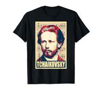 Tchaikovsky Classical Music Notes Composer T-Shirt