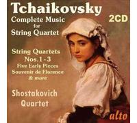 Tchaikovsky: Complete Music for String Q - Quartet Shostakovich Compact Disc