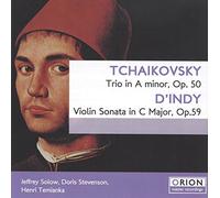 Tchaikovsky/D'indy - Trio In A Minor/Violin Sonata (Temianka)