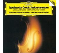 TCHAIKOVSKY/DVORAK/HERBERT VON KARAJAN: TCHAIKOVSKY/DVORAK: STRING SERENADE - CD