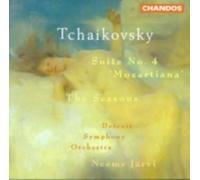TCHAIKOVSKY/JARVI/DETROIT SYMPHONY ORCHESTRA: SUITE 4 IN G OP 61/SEASONS OP - CD