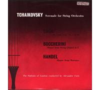 Tchaikovsky / Johann Sebastian Bach / Luigi Boccherini / Georg Friedrich Händel ; The The Sinfonia Of London Conducted By Alexander Faris: Serenade For String Orchestra / Air From Suite No. 3 In D / Minuet From String Quartet In E / Minuet From Berenice LP
