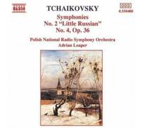 TCHAIKOVSKY/LEAPER/POLISH NRSO: SYMPHONIES 2 & 4 - CD