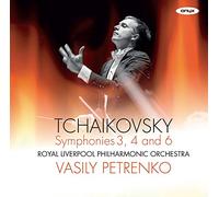 Pyotr Il'yich Tchaikovsky : Tchaikovsky: Symphonies 3, 4 and 6 CD Album Digipak