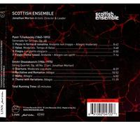 TCHAIKOVSKY: SERENADE FOR STRINGS; SHOSTAKOVICH: STRING QUARTET NEW CD