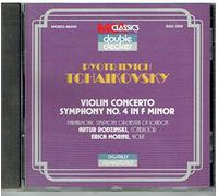 Tchaikovsky:Sym. 4/Piano Cto. 1