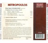 TCHAIKOVSKY SYMPHONY 5; CAPRICCIO ITALIEN NEW CD