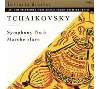 TCHAIKOVSKY - SYMPHONY 5 / MARCHE SLAVE - cd - G3z