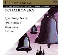 TCHAIKOVSKY - SYMPHONY 6 / CAPRICCIO ITALIEN - cd - J3z